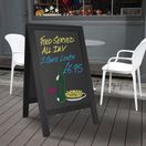 Olympia Pavement Board Black Wooden Frame 700x1200mm additional 6