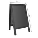 Olympia Pavement Board Black Wooden Frame 700x1200mm additional 7