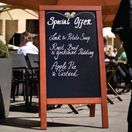 Securit Duplo Pavement Board 1350 x 700mm Mahogany additional 3