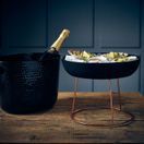 GenWare Black Hammered Aluminium Platter 31cm additional 2