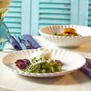 Incise Porcelain Scalloped Coupe Plate 26cm additional 3