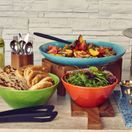 Orange Glazed Melamine Casablanca Bowl 20.5 x 9.5cm additional 3