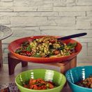 Orange Glazed Melamine Casablanca Bowl 38 x 4.5cm additional 3