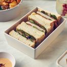 White Tokyo Melamine Salad Box 20.5 x 14.5 x 6cm additional 2