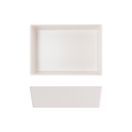White Tokyo Melamine Salad Box 20.5 x 14.5 x 6cm additional 1