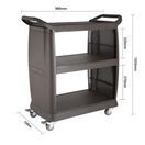 Vogue Polypropylene Mobile Trolley additional 5
