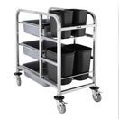 Vogue Stainless Steel Bussing Trolley additional 3