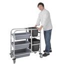 Vogue Stainless Steel Bussing Trolley additional 5