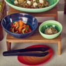 Azure Blue Atlantis Melamine Oval Bowl 23 x 20.5 x 7.5cm additional 2