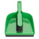 Jantex Dustpan &amp; Brush Set - Green additional 2