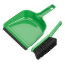 Jantex Dustpan &amp; Brush Set - Green additional 3