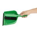 Jantex Dustpan &amp; Brush Set - Green additional 4
