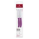 Victorinox Swiss Classic Tomato &amp; Table Knife Wavy Purple 11cm ( 2 Pack) additional 2