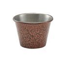 2.5oz Stainless Steel Ramekin Hammered Copper additional 1