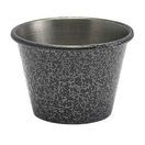 GenWare 2.5oz Stainless Steel Ramekin Hammered Silver additional 1