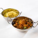 Stainless Steel Balti Dish 13cm(5")With Handl additional 1