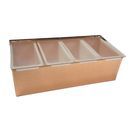 Beaumont 4 Compartment Condiment Holder Copper Plated additional 1
