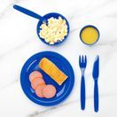 Olympia Kristallon Polypropylene Forks Blue additional 3
