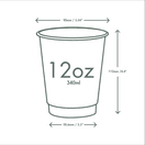 Vegware 12oz Feel Snug Double Wall Hot Cup 89-Series - VDW-FS12 additional 3