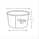 Vegware 16oz Feel Snug Soup Container 115-Series - SC-FS16 additional 3