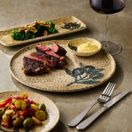 Academy Fusion 20151630 Eden Rectangular Platter- 30 x 11cm 12 x 4¼" additional 2