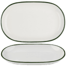 Modest 16143028 Green Oval Platter - 28 x 18cm / 11" x 7" additional 1