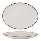 Modest 18113036 Brown Oval Platter 36cm / 14” additional 2