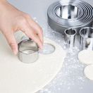 Vogue Stainless Steel Round Plain Cutters (12 Pack) additional 5
