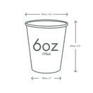 Vegware LV-FG06 6oz Feel Good Hot Cup 72 Series additional 3