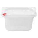 Hygiplas Click PP GN Container 1/9 with Lid &amp; 7 Colour Clips 100mm 0.85Ltr additional 1