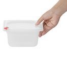 Hygiplas Click PP GN Container 1/9 with Lid &amp; 7 Colour Clips 100mm 0.85Ltr additional 4