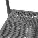 Bolero Eden PE Twist Rattan Outdoor Bar Stools Charcoal additional 4