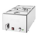 Buffalo Bain Marie with Tap and Trays additional 10
