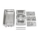 Buffalo Bain Marie with Tap and Trays additional 7
