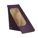 Vegware VWST68-FS Feel Snug Self-Seal 68mm Sandwich Wedge additional 1