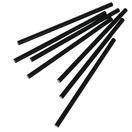 Fiesta CY080 Cocktail Paper Straws Black 145mm x 5mm additional 4