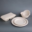 Fiesta Compostable Bagasse Round Bowls Natural Colour additional 2