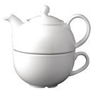 Churchill Plain Whiteware Teapots 370ml additional 1