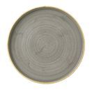 Churchill Stonecast Walled Chefs Plates Peppercorn Grey 210mm additional 1
