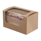 Colpac Compostable Kraft Sandwich Packs With PLA Window 10246 additional 2