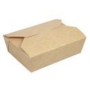 Colpac Recyclable Kraft Microwaveable Food Boxes 1950ml / 68oz 10116 additional 1