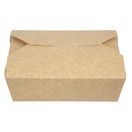 Colpac Recyclable Kraft Microwaveable Food Boxes 1950ml / 68oz 10116 additional 2
