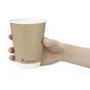 Fiesta Compostable Coffee Cups Double Wall 340ml additional 11