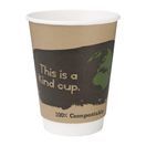 Fiesta Compostable Coffee Cups Double Wall 340ml additional 2