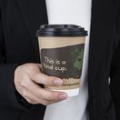Fiesta Compostable Coffee Cups Double Wall 340ml additional 7