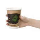 Fiesta Compostable Coffee Cups Double Wall 340ml additional 9