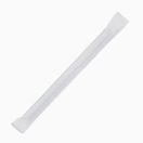 Fiesta Compostable Individually Wrapped Paper Cocktail Stirrer Straws Black additional 2