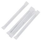 Fiesta Compostable Individually Wrapped Paper Cocktail Stirrer Straws Black additional 3
