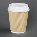 Fiesta Recyclable Coffee Cup Lids White 340ml / 12oz and 455ml / 16oz additional 4
