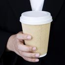 Fiesta Recyclable Coffee Cup Lids White 340ml / 12oz and 455ml / 16oz additional 5